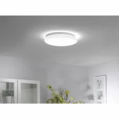 Luminaires Leuchten Direkt Plafonnier Leuchten Direkt JUPITER LED Blanc, 1 lumière, Télécommandes* Éclairage Led