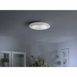 Luminaires Leuchten Direkt Plafonnier Leuchten Direkt JUPITER LED Blanc, 1 lumière, Télécommandes* Éclairage Led