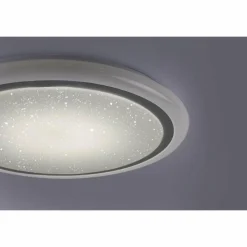 Luminaires Leuchten Direkt Plafonnier Leuchten Direkt LUISA LED Blanc, 1 lumière, Télécommandes, Changeur de couleurs* Éclairage Led