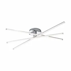 Luminaires Leuchten Direkt Plafonnier Leuchten Direkt Simon LED Chrome, 3 lumières* Éclairage Led