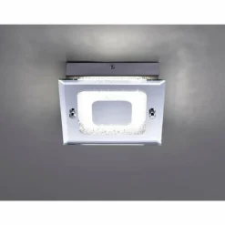 Luminaires Leuchten Direkt Plafonnier Leuchten Direkt LISA LED Chrome, 1 lumière