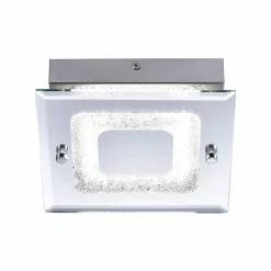 Luminaires Leuchten Direkt Plafonnier Leuchten Direkt LISA LED Chrome, 1 lumière