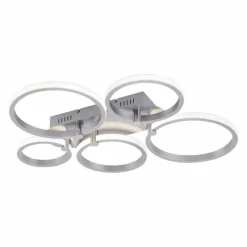 Luminaires Leuchten Direkt Plafonnier Leuchten Direkt Johanna LED Acier inoxydable, 5 lumières* Éclairage Led