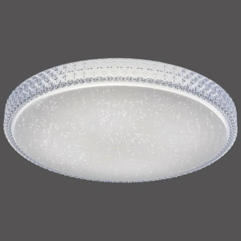 Luminaires Leuchten Direkt Plafonnier Leuchten Direkt FRIDA LED Transparent, 1 lumière, Télécommandes* Éclairage Led