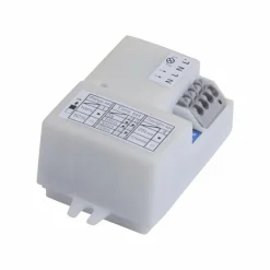 Luminaires Rustiques-Luminaires Leuchten Direkt Plafonnier Leuchten Direkt FLEET LED Blanc, 1 lumière, Détecteur de mouvement