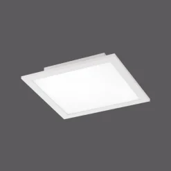 Luminaires Leuchten Direkt Plafonnier Leuchten Direkt Ls-FLAT LED Blanc, 1 lumière, Télécommandes, Changeur de couleurs