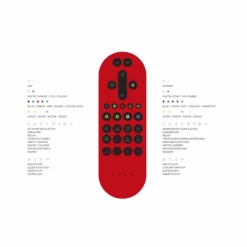 Luminaires Leuchten Direkt Plafonnier Leuchten Direkt Ls-FLAT LED Blanc, 1 lumière, Télécommandes, Changeur de couleurs