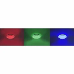 Luminaires Leuchten Direkt Plafonnier Leuchten Direkt Ls-JUPI LED Blanc, 1 lumière, Télécommandes, Changeur de couleurs