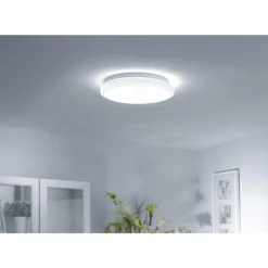 Luminaires Leuchten Direkt Plafonnier Leuchten Direkt Ls-JUPI LED Blanc, 1 lumière, Télécommandes, Changeur de couleurs