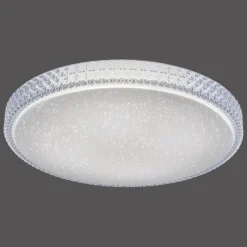 Luminaires Leuchten Direkt Plafonnier Leuchten Direkt Ls-FRIDA LED Transparent, 1 lumière, Télécommandes, Changeur de couleurs