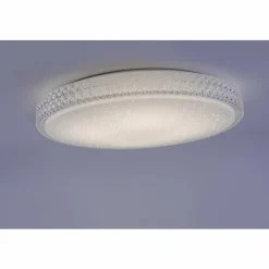 Luminaires Leuchten Direkt Plafonnier Leuchten Direkt Ls-FRIDA LED Transparent, 1 lumière, Télécommandes, Changeur de couleurs