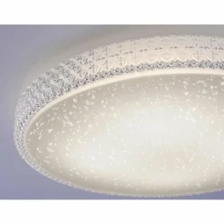 Luminaires Leuchten Direkt Plafonnier Leuchten Direkt Ls-FRIDA LED Transparent, 1 lumière, Télécommandes, Changeur de couleurs