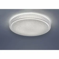 Luminaires Leuchten Direkt Plafonnier Leuchten Direkt Ls-FRIDA LED Transparent, 1 lumière, Télécommandes, Changeur de couleurs