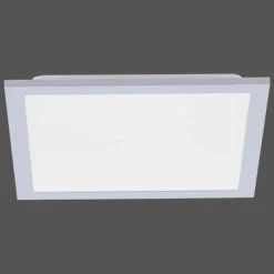Luminaires Leuchten Direkt Plafonnier Leuchten Direkt FLAT LED Argenté, 1 lumière, Télécommandes* Éclairage Led
