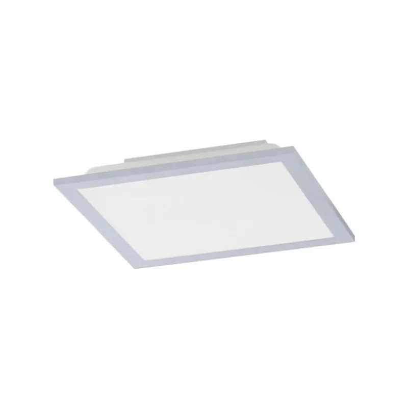 Luminaires Leuchten Direkt Plafonnier Leuchten Direkt FLAT LED Argenté, 1 lumière, Télécommandes* Éclairage Led