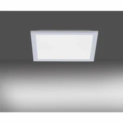Luminaires Leuchten Direkt Plafonnier Leuchten Direkt FLAT LED Argenté, 1 lumière, Télécommandes* Éclairage Led