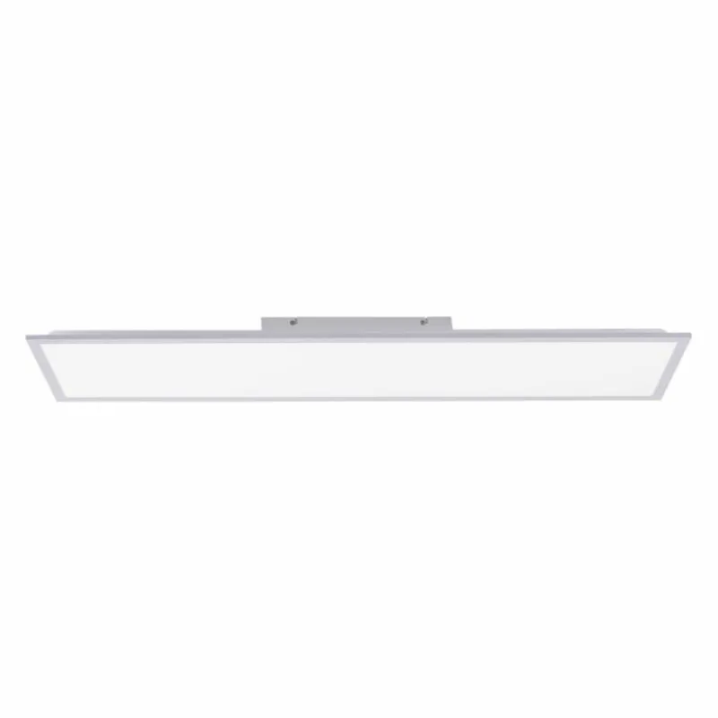 Luminaires Leuchten Direkt Plafonnier Leuchten Direkt FLAT LED Argenté, 1 lumière, Télécommandes* Éclairage Led