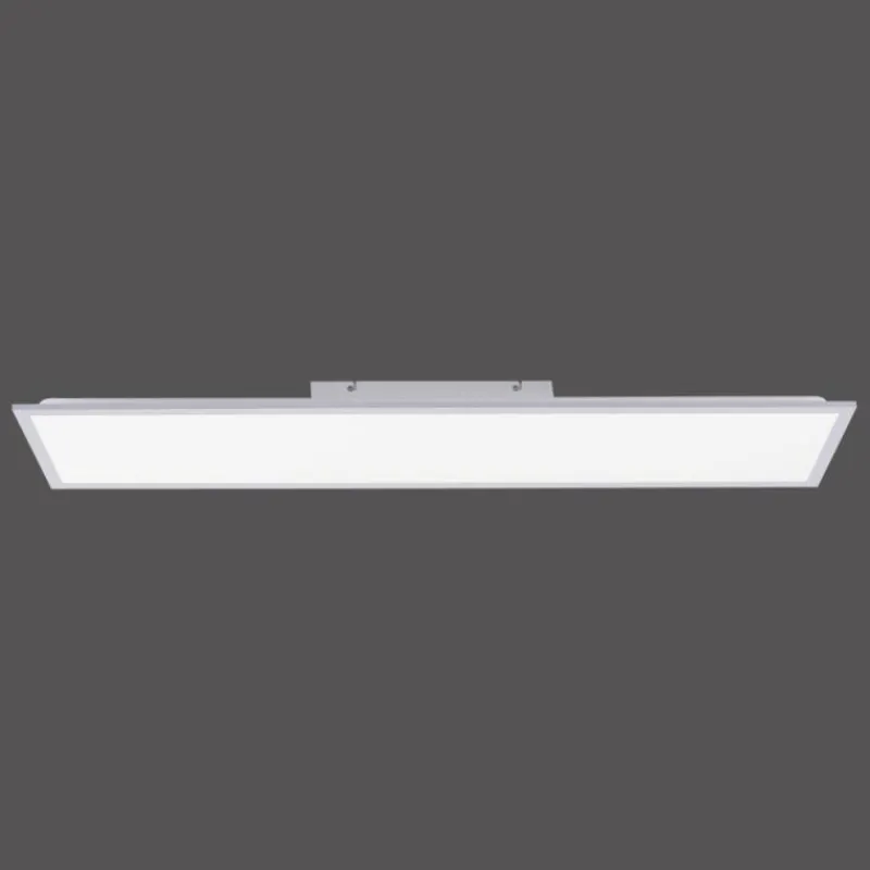 Luminaires Leuchten Direkt Plafonnier Leuchten Direkt FLAT LED Argenté, 1 lumière, Télécommandes* Éclairage Led