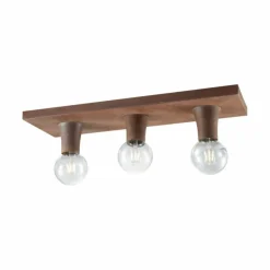 Lampes Industrielles-Luminaires Leuchten Direkt Plafonnier Leuchten Direkt TURN ME Rouille, 3 lumières