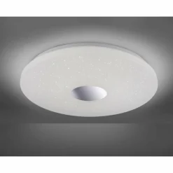 Luminaires Leuchten Direkt Plafonnier Leuchten Direkt LAVINIA LED Chrome, 1 lumière, Détecteur de mouvement