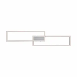 Luminaires Leuchten Direkt Plafonnier Leuchten Direkt Ls-MAXI LED Acier inoxydable, 1 lumière, Télécommandes, Changeur de couleurs