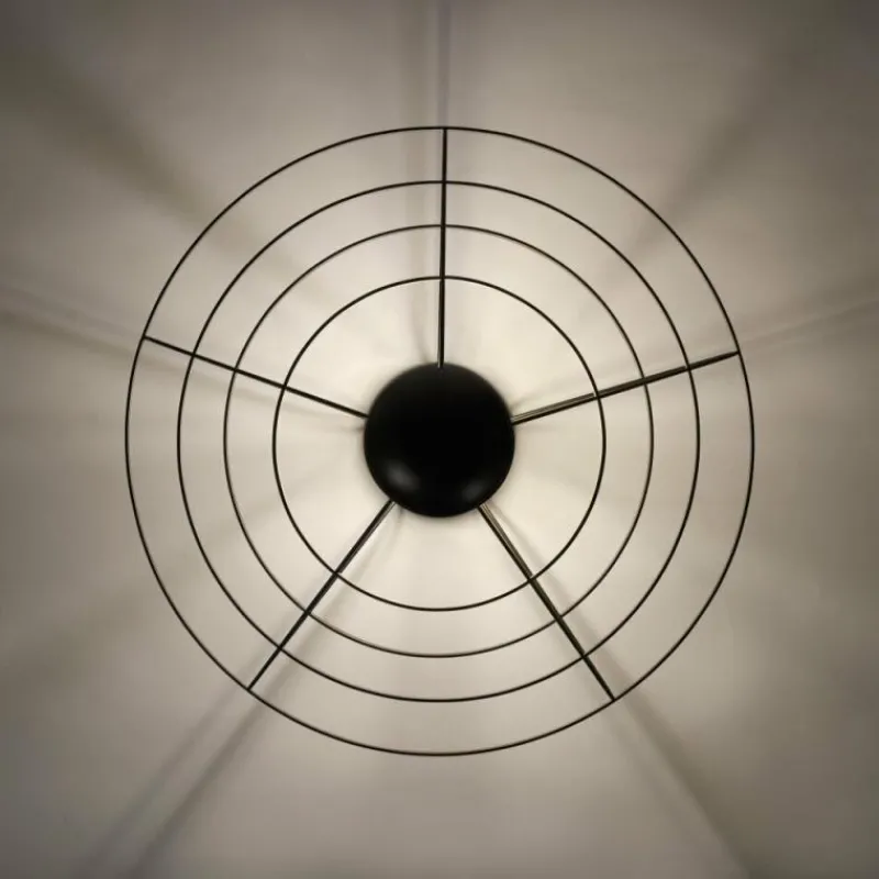 Luminaires Leuchten Direkt Plafonnier Leuchten Direkt PORTO Noir, 1 lumière* Plafonniers