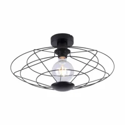 Luminaires Leuchten Direkt Plafonnier Leuchten Direkt PORTO Noir, 1 lumière* Plafonniers