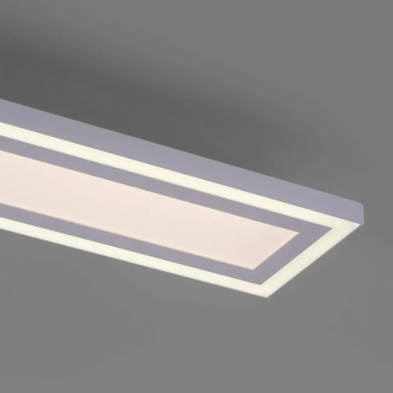Luminaires Leuchten Direkt Plafonnier Leuchten Direkt EDGING LED Blanc, 2 lumières, Télécommandes* Éclairage Led