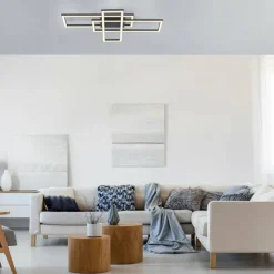 Luminaires Leuchten Direkt Plafonnier Leuchten Direkt IVEN LED Noir, 1 lumière* Éclairage Led