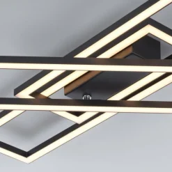 Luminaires Leuchten Direkt Plafonnier Leuchten Direkt IVEN LED Noir, 1 lumière* Éclairage Led