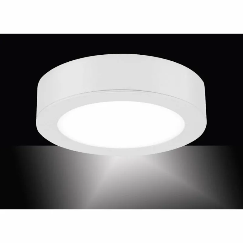 Luminaires Leuchten Direkt Plafonnier Leuchten-Direkt OSKAR LED Blanc, 1 lumière* Éclairage Led