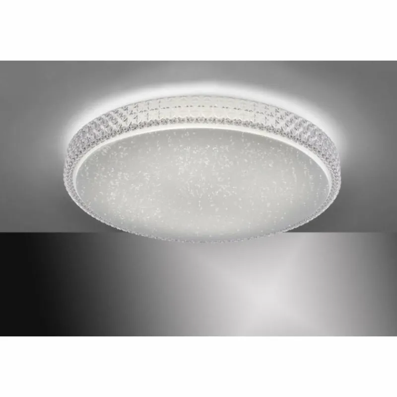 Luminaires Leuchten Direkt Plafonnier Leuchten-Direkt FRIDA LED Transparent, 1 lumière