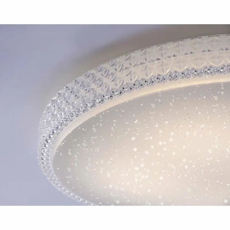 Luminaires Leuchten Direkt Plafonnier Leuchten-Direkt FRIDA LED Transparent, 1 lumière