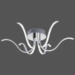 Luminaires Leuchten Direkt Plafonnier Leuchten-Direkt VALERIE LED Chrome, 6 lumières* Éclairage Led