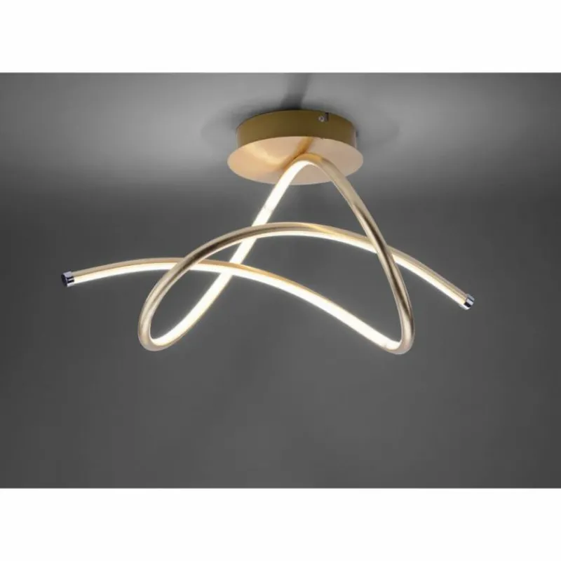 Lampes Dorées-Luminaires Leuchten Direkt Plafonnier Leuchten-Direkt VIOLETTA LED Or, 1 lumière