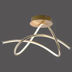 Lampes Dorées-Luminaires Leuchten Direkt Plafonnier Leuchten-Direkt VIOLETTA LED Or, 1 lumière