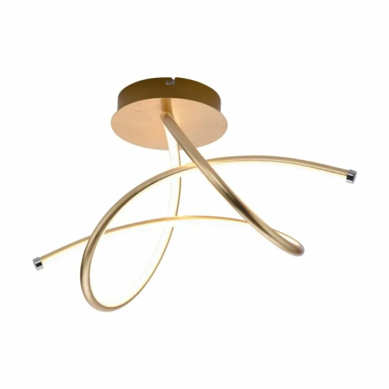 Lampes Dorées-Luminaires Leuchten Direkt Plafonnier Leuchten-Direkt VIOLETTA LED Or, 1 lumière