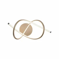 Lampes Dorées-Luminaires Leuchten Direkt Plafonnier Leuchten-Direkt VIOLETTA LED Or, 1 lumière