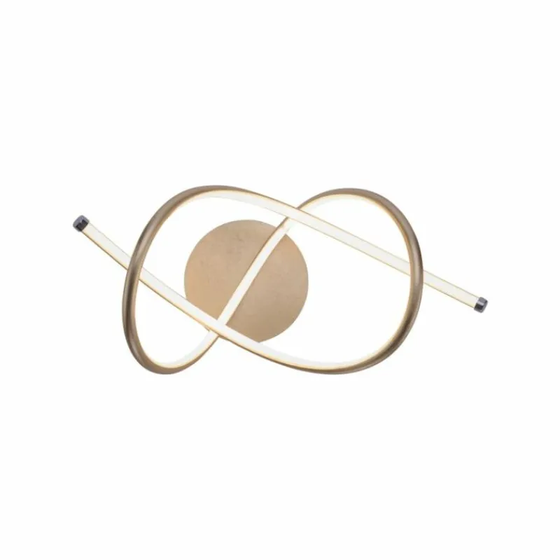 Lampes Dorées-Luminaires Leuchten Direkt Plafonnier Leuchten-Direkt VIOLETTA LED Or, 1 lumière