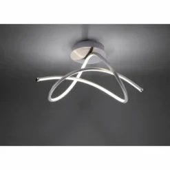 Luminaires Leuchten Direkt Plafonnier Leuchten-Direkt VIOLETTA LED Acier inoxydable, 1 lumière* Éclairage Led