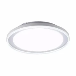 Luminaires Leuchten Direkt Plafonnier Leuchten-Direkt MEDION-LARS LED Chrome, 1 lumière, Changeur de couleurs