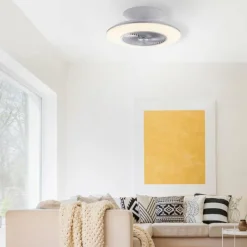 Luminaires Leuchten Direkt Plafonnier Leuchten-Direkt LEONARD LED, 1 lumière, Télécommandes* Éclairage Led