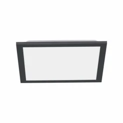 Luminaires Leuchten Direkt Plafonnier Leuchten-Direkt FLAT LED Noir, 1 lumière, Télécommandes* Éclairage Led