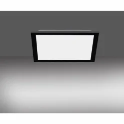 Luminaires Leuchten Direkt Plafonnier Leuchten-Direkt FLAT LED Noir, 1 lumière, Télécommandes* Éclairage Led