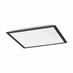 Luminaires Leuchten Direkt Plafonnier Leuchten-Direkt FLAT LED Noir, 1 lumière, Télécommandes* Éclairage Led