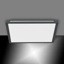 Luminaires Leuchten Direkt Plafonnier Leuchten-Direkt FLAT LED Noir, 1 lumière, Télécommandes* Éclairage Led