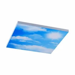 Luminaires Leuchten Direkt Plafonnier Leuchten-Direkt CLOUD LED Blanc, 1 lumière, Télécommandes* Éclairage Led