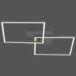 Luminaires Leuchten Direkt Plafonnier Leuchten-Direkt IVEN LED Noir, 2 lumières, Télécommandes* Éclairage Led