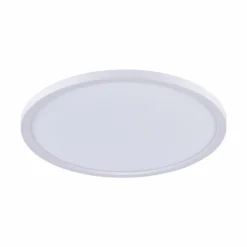 Luminaires Leuchten Direkt Plafonnier Leuchten-Direkt FLAT LED Blanc, 1 lumière, Télécommandes* Éclairage Led