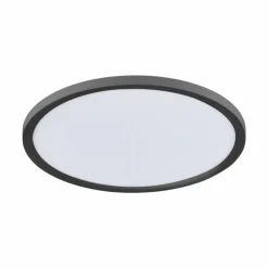 Luminaires Leuchten Direkt Plafonnier Leuchten-Direkt FLAT LED Noir, 1 lumière, Télécommandes* Éclairage Led
